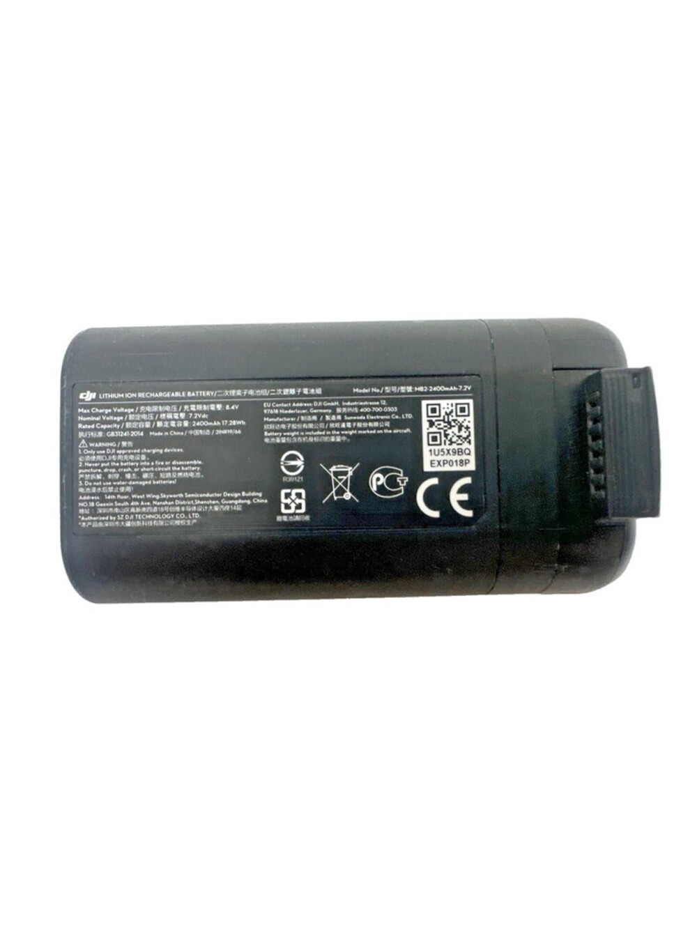 Genuine DJI Mavic Mini Intelligent Flight Battery MB2-2400mAh-7.2V Low Use